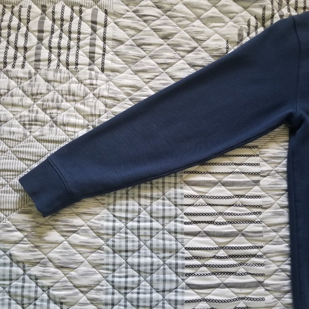 Men's Vans Dark Blue Hoodie Size Small - Picture 3 of 12